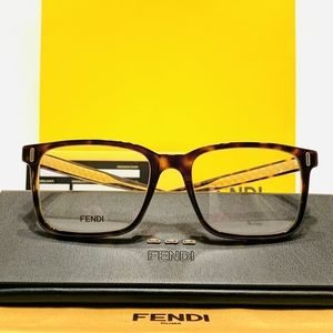 Fendi Glasses Style FFM0047 Tortoise & Gold